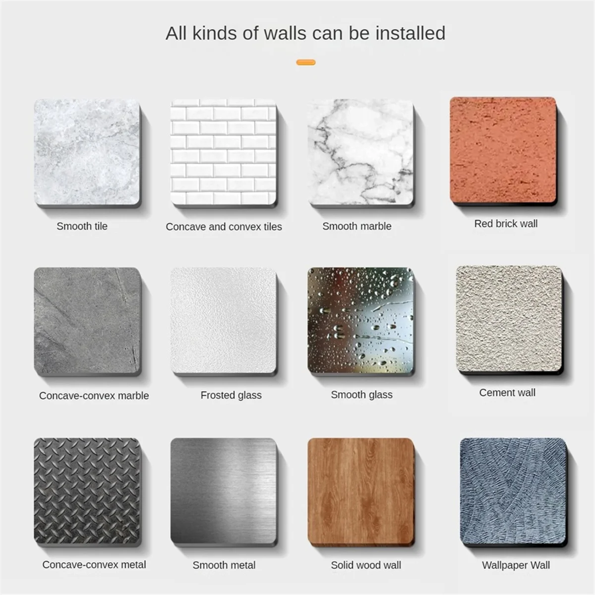 거치대 플로팅 선반 스탠드 벽 마운트 스토리지 랙, TV 프로젝터 스피커 카메라 라우터용, 소형 핫