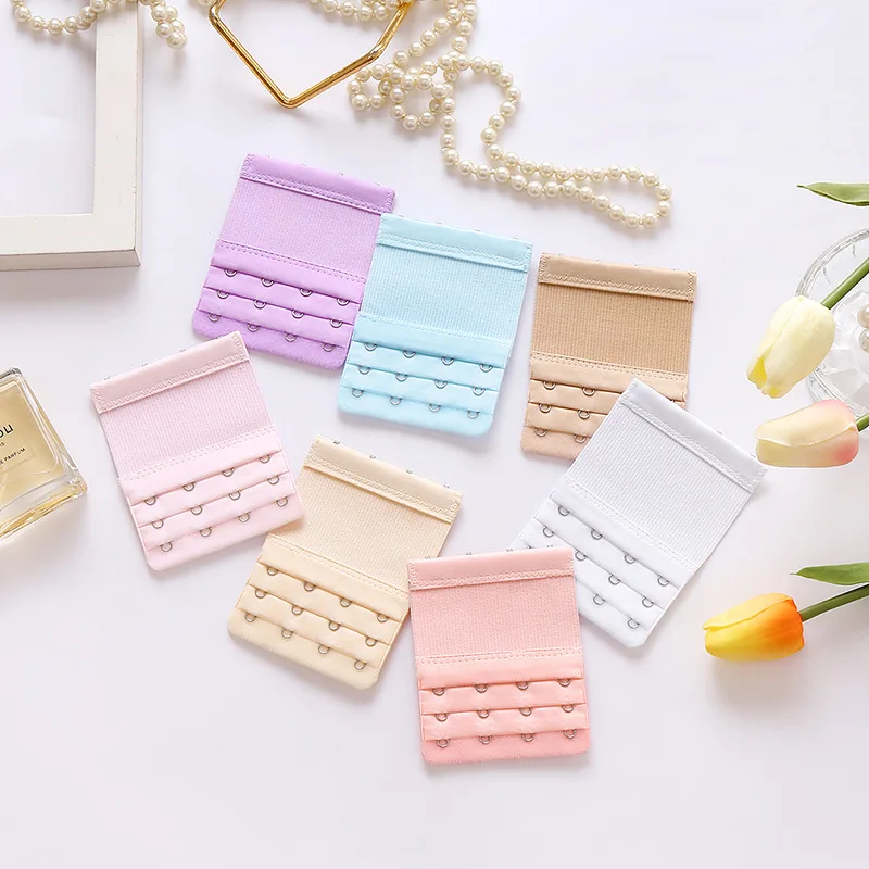 1pc Bra Extender For Women Elastic Strap Bra Extension 3 Rows 4 Hooks Women Bra Accessories Adjustable