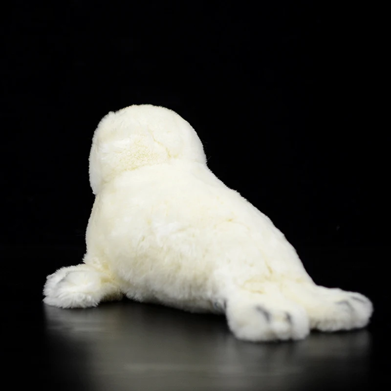 White Greenland Seal Christmas Plush Toy Cute Gifts Simulation Soft Stuffed Lifelike Sea Animal Lovely Harp Seal Dolls