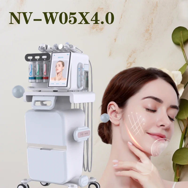 New Portable Aqua Peel Hydra Solution Facial Small Bubble H2o2 Cleaning Facial Machine