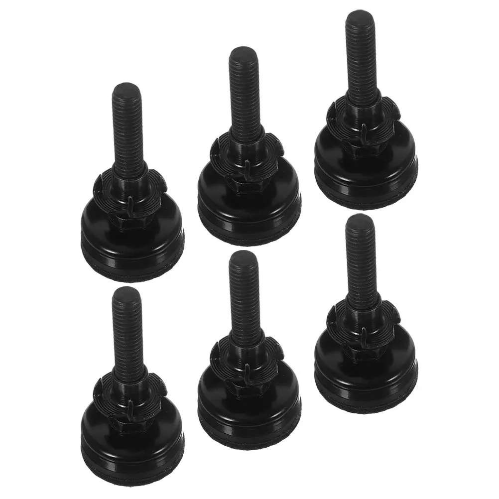 6 Pcs Leveling Feet Desk Leg Riser Furniture Levelers Legs Table Adjusters Adjustable Chair Screw Cabinet Optional