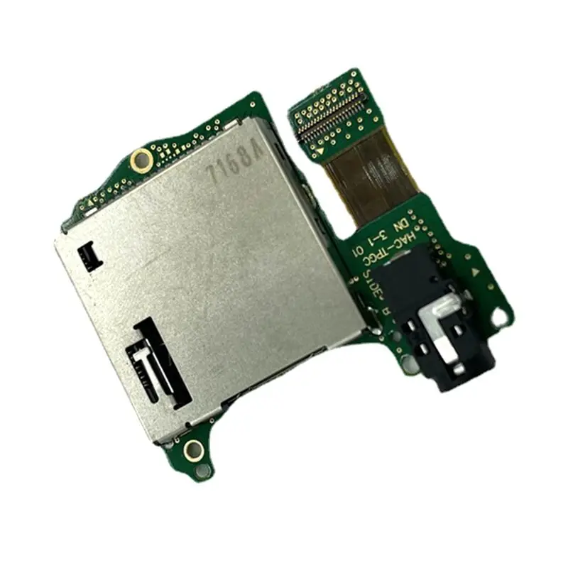A98Z Game Card Slot Board Card Reader Card Slot Board Headphone Board For NS Switch Game Console Repair Accessories
