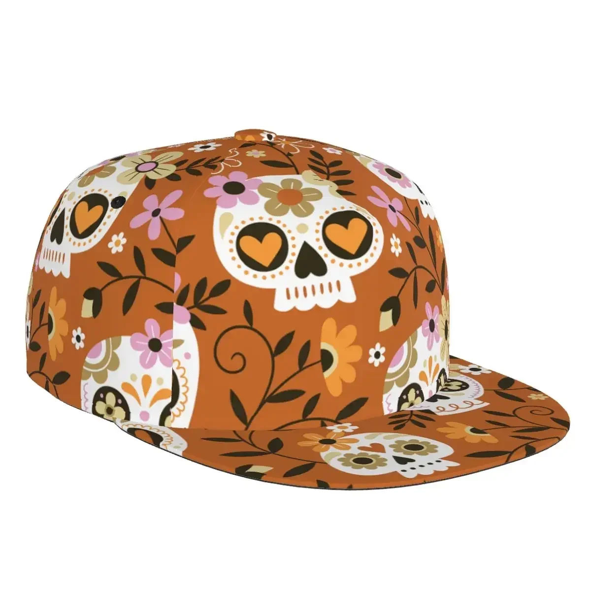 Halloween Scary Skulls 3D Print Baseball Cap Casual Sun Hat Elegant Ethnic Style Fashion Stage Hip Hop Women Men