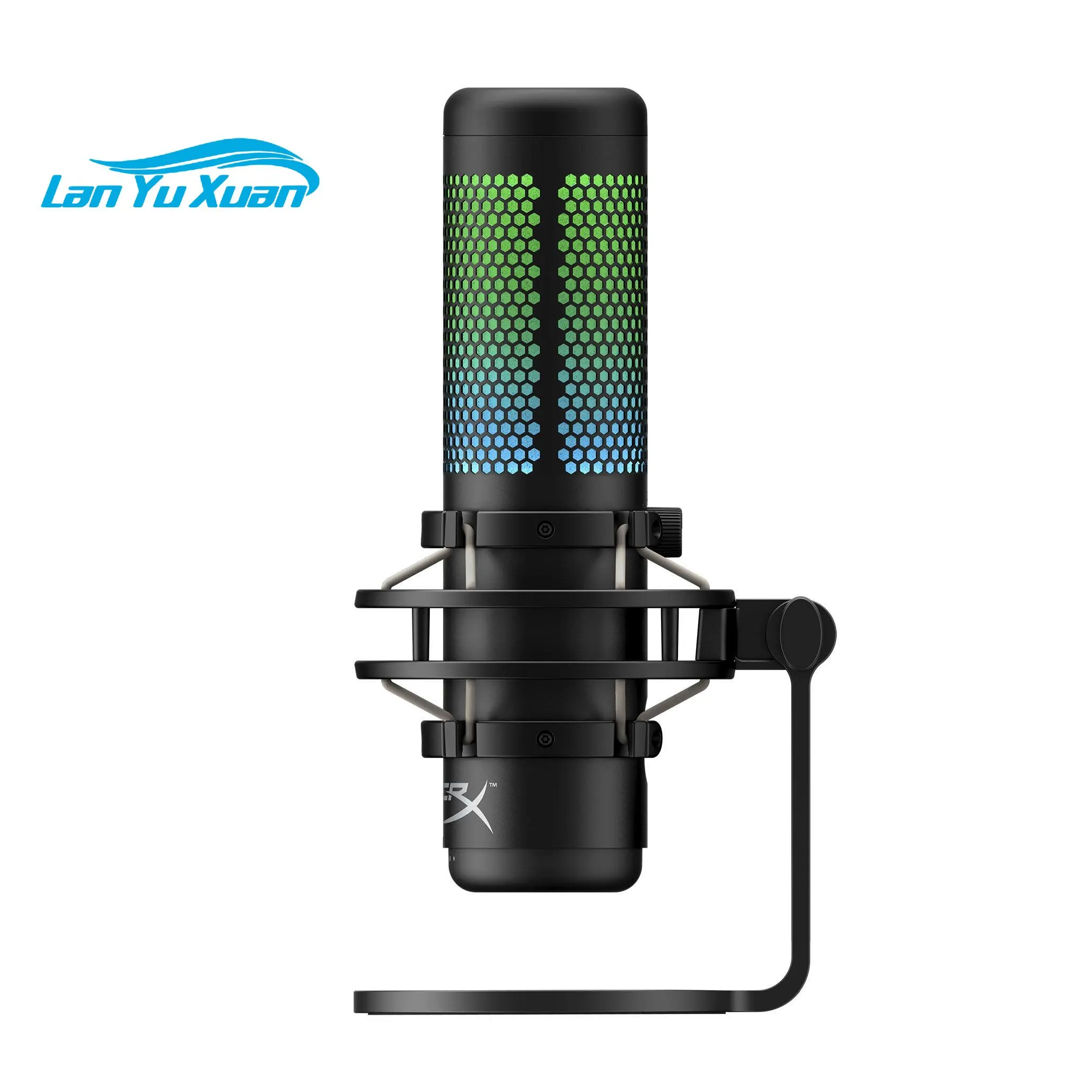 

X QuadCast S RGB USB Condenser Microphone Anti-Vibration Shock Mount 4 Polar Patterns Microphone for PC PS4 PS5 Mac