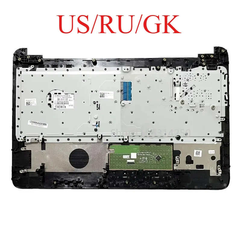 NEW for HP 15-AY 15-AC 15-AF 15-BA TPN-C125 250 255 G4 G5 Laptop US/RU/GK/SV Keyboard Palmrest Upper Cover Top Case 855027-001