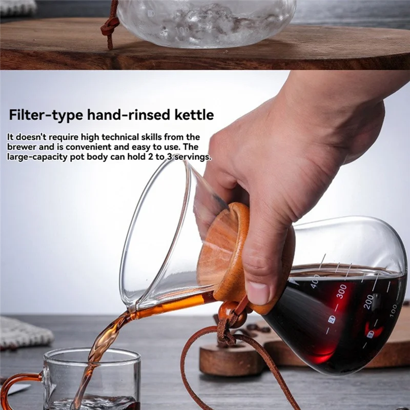 

ABBZ-многоразовый фильтр-капельница из нержавеющей стали, сервировочный набор для кофеварки с стеклянным горшком и чашкой для капельного фильтра