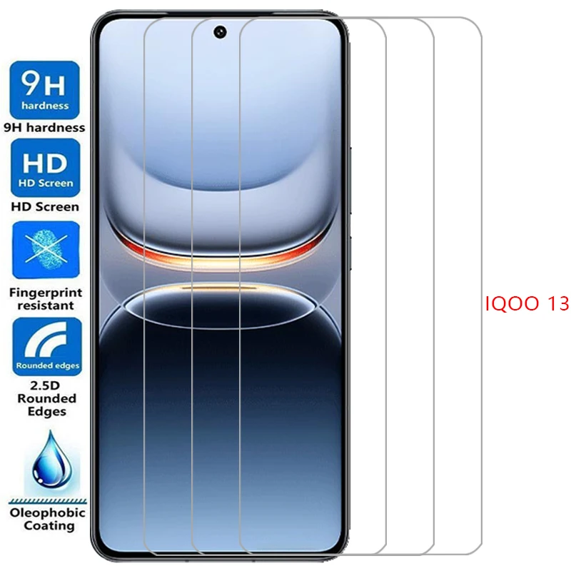 screen protector for vivo iqoo 13 protective tempered glass on iqoo13 5g safety phone film glas 9h viv iqo vivoiqoo13 iqo13