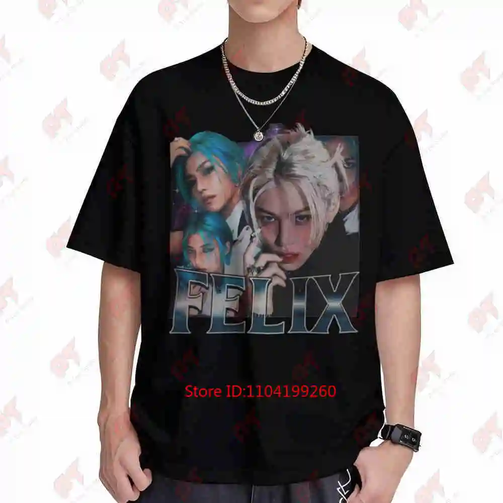 Felix K Pop Vintage 2026 Short Sleeve Tee 100% Cotton T-Shirt
