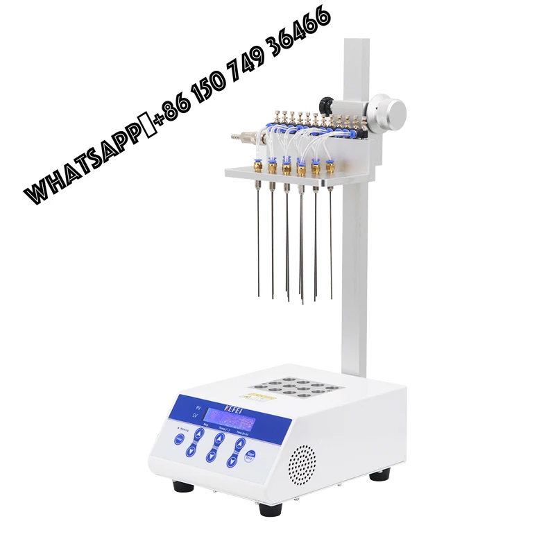 

Lab Water Bath Sample Concentrator Concentration 12-hole 24-hole Dry Type Nitrogen Blower Instrument