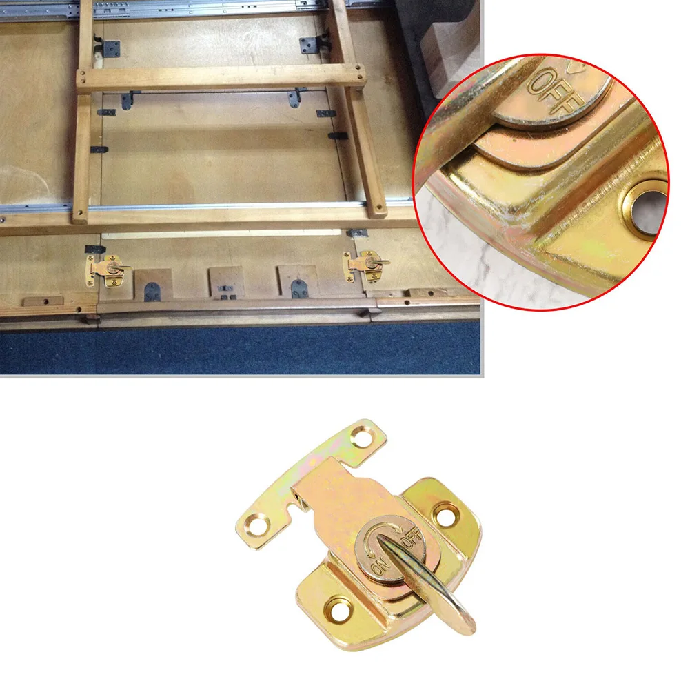 Tools Connectors 5 Mm Diameter Dining Table Door Buckle Fasteners 180 Degree Door Latch Anti-rust High Quality