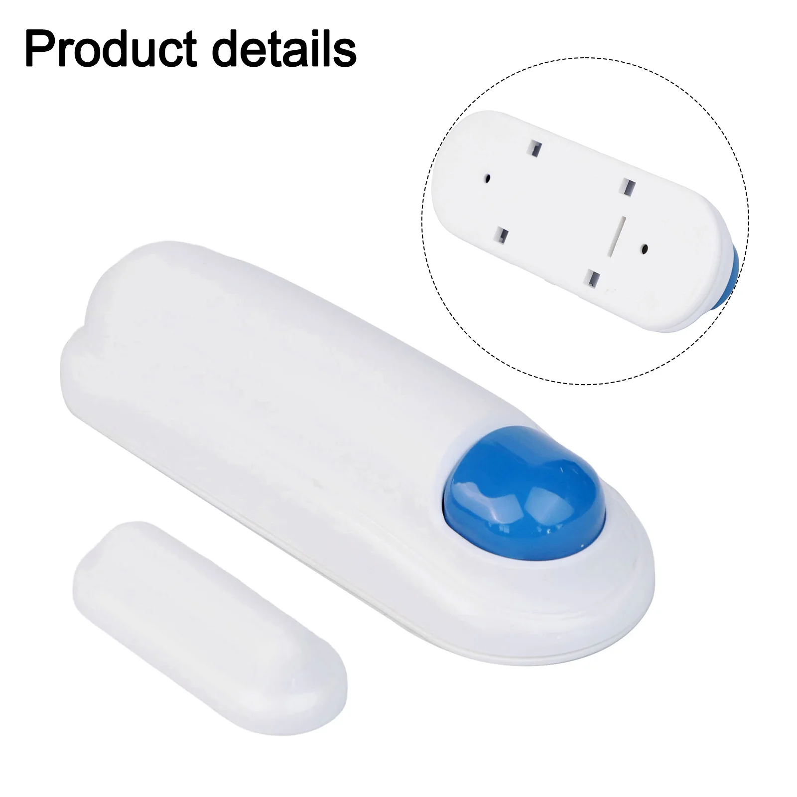 For Tuya-Integrated Door Sensor with For HomeKit Remote Access and For ZigBee Mesh Support 90x30x20mm Main Unit Size