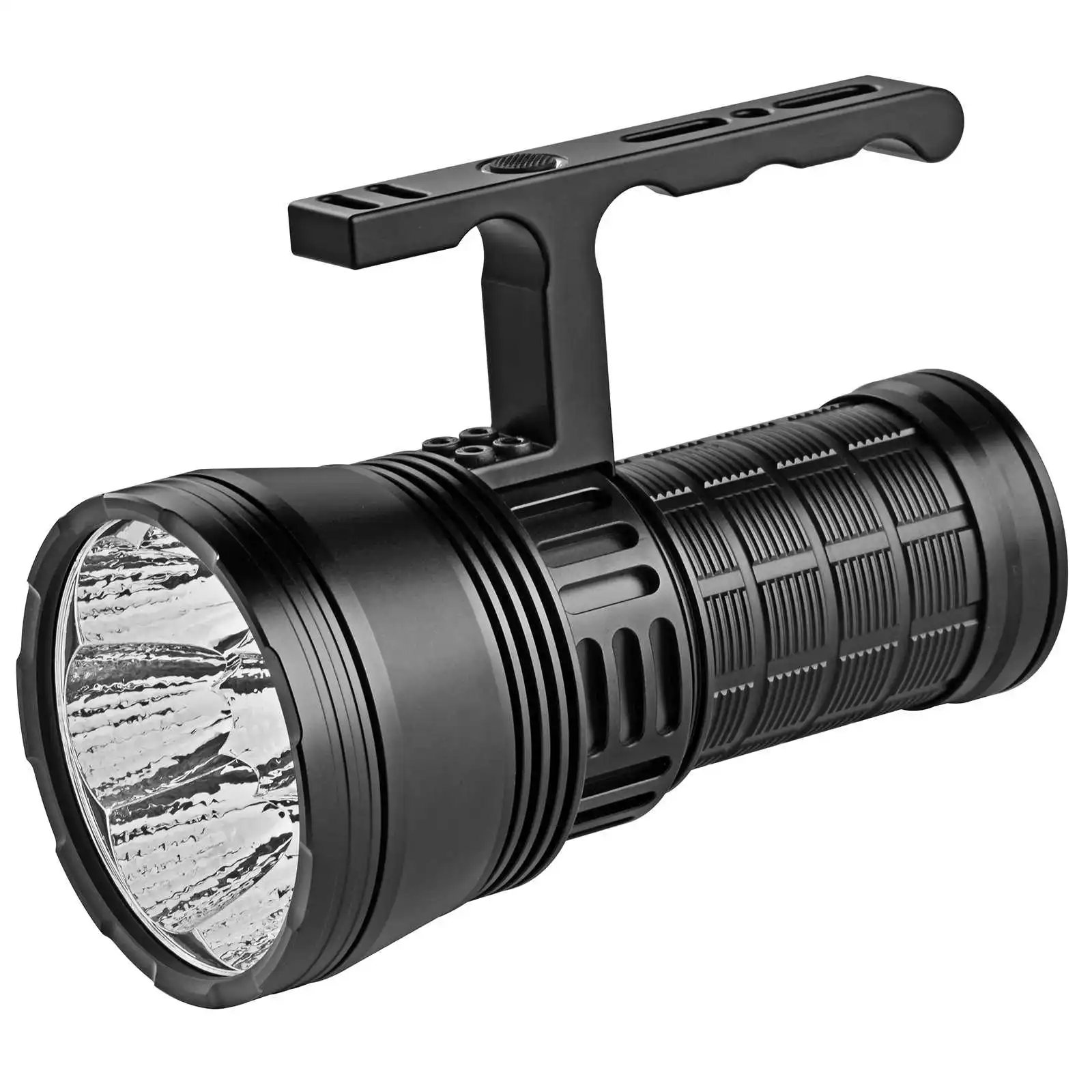 HaikeLite HK08 SFH43 * 8 LED 60000LM 1340M torcia 100W USB-C torcia dimmerabile continua a batteria ricaricabile veloce bidirezionale 21700*4