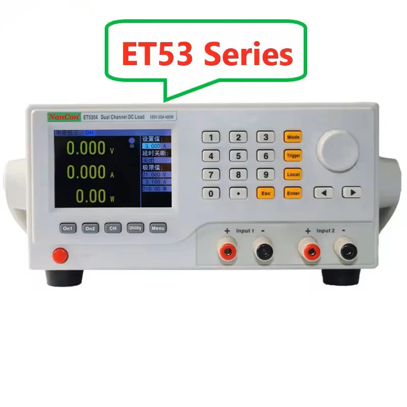 High Precision Digital 650W Input 0-150V/0-40A Desktop Electronic Load DC Power Supply Battery Tester Multimeter 1 Year