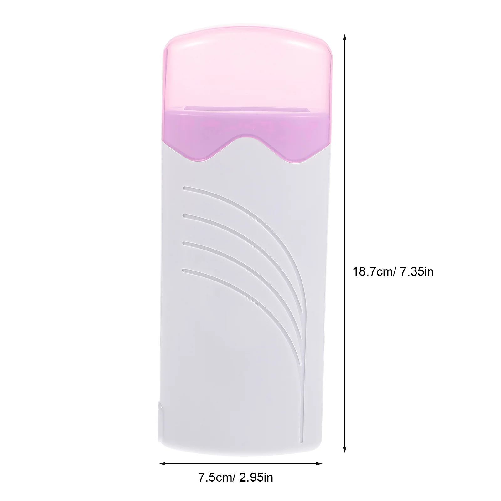 ワンボタンで加熱するロールオンワックスウォーマー、大容量ABSシェルで迅速な脱毛が可能、安全で旅行に便利なワックスヒーター