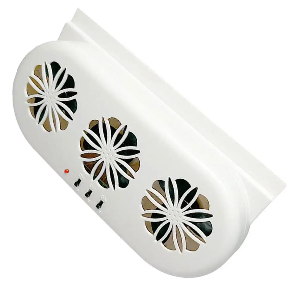 

Мощный USB-вентилятор для автомобиля с тремя выходами воздуха, летний кондиционер для большинства автомобилей, белый