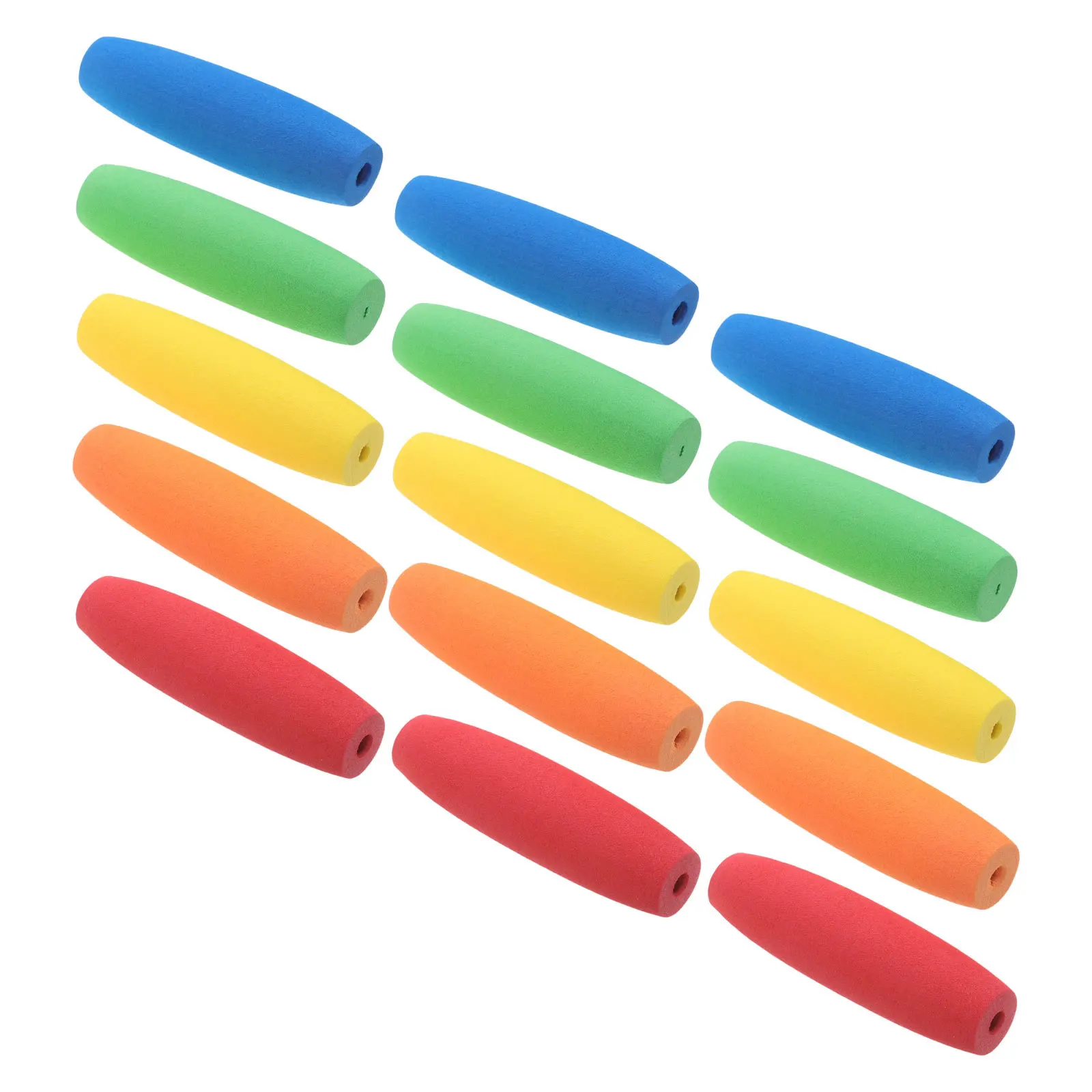 

15Pcs Eva Crochet Hook Grips Non-Slip Ergonomic Handle Covers Crochet Needle Grip Attachment for Knitting Needle Comfort