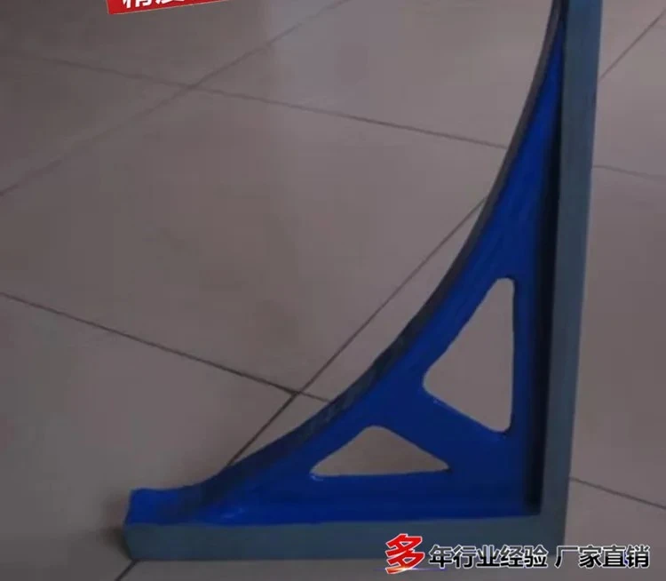 Grade 1 cast iron angle ruler  90 degrees vertical inspection angle ruler 400 * 600 scribing high precision backstop 500 * 800