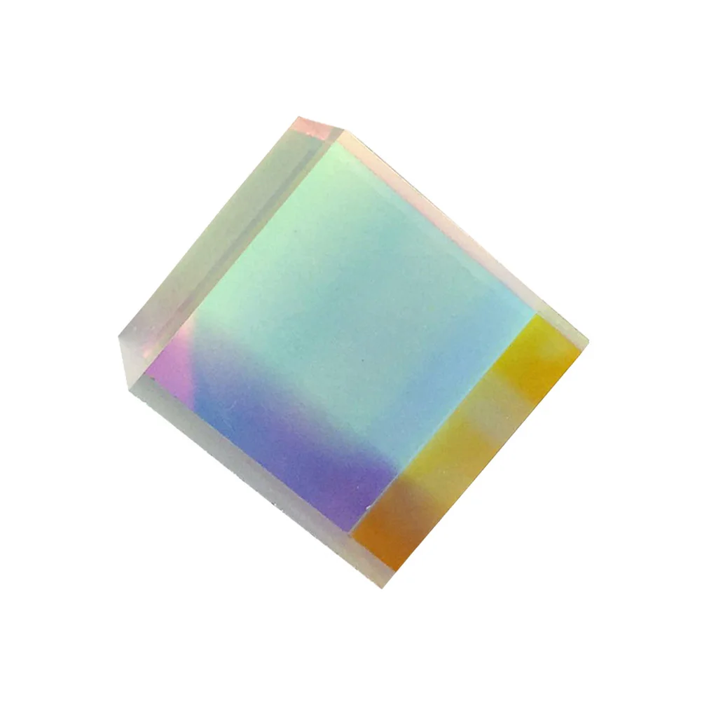 

Glass Optical Rgb Dispersion Prism Crystal 15x15x15mm Physics Teaching Research Science Education Decoration Tool