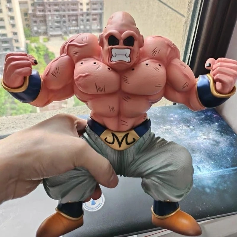 Figurka GK Magic Factory Dragon Ball Anime Muscle Buu Majin Buu Figurki Akcji Statuetka PVC Ozdoba na Biurko Kolekcja Model Zabawki