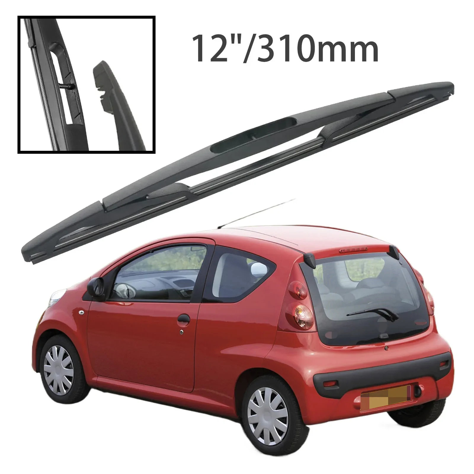 

12" Rear Windshield Windscreen Washer Wiper Blade For Peugeot 107 2005-2014 Car Accessories Accsesories