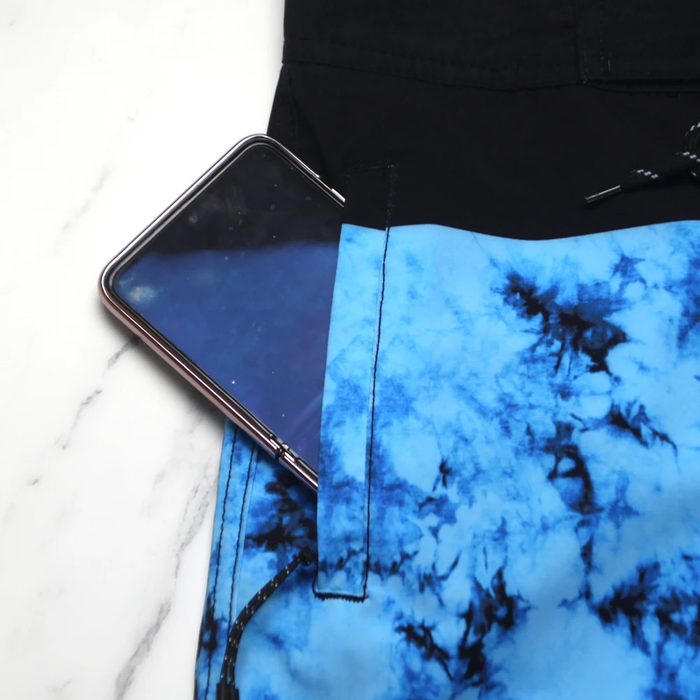 2024 New Fashion Printed Men\'s Boardshorts Beach Surf Swimwear Sport High Stretch Quick-dry Waterproof Homme Beach Trunks