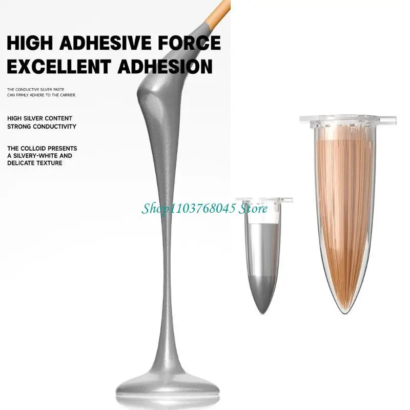 

R53F Extreme Transmissive Silver Adhesive For Electronics Repair And Circuit Fixing With