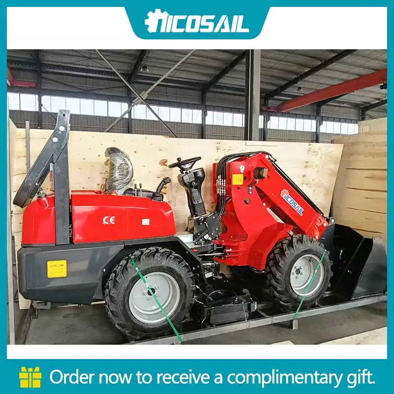 

KZL918 Compact Telescopic Loader for Construction Site Material Handling - Narrow Body for Indoor Renovation Projects