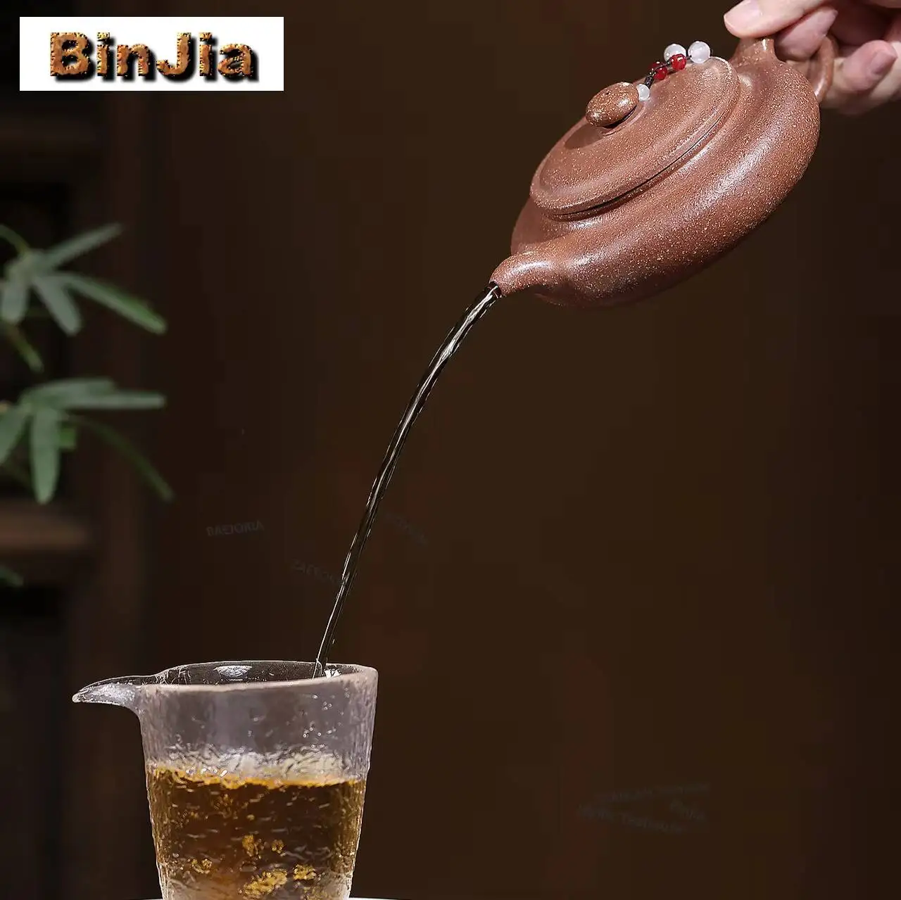320ml High-end Yixing Purple Clay Teapots Handmade Flat Belly Pot Raw Ore Colorful Section Mud Kettle Zisha Tea Set Tea Items