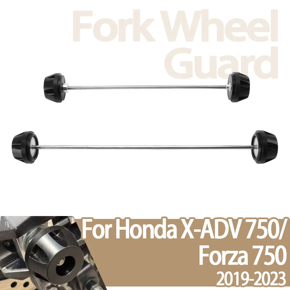 

For HONDA Forza750 NSS XADV 750 Motorcycle Wheel Hub Anti-Collision Block Rubber Protection Bar Crash Protector Fork Wheel Guard