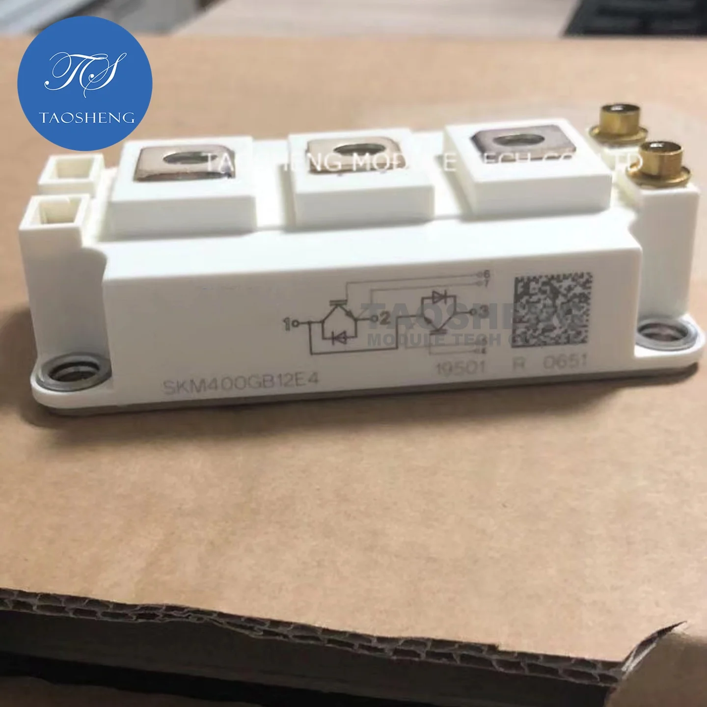 

1 шт. SKM400GB12E4 400A/1200V Новый и оригинальный модуль IGBT【TAOSHENG】 # TS078