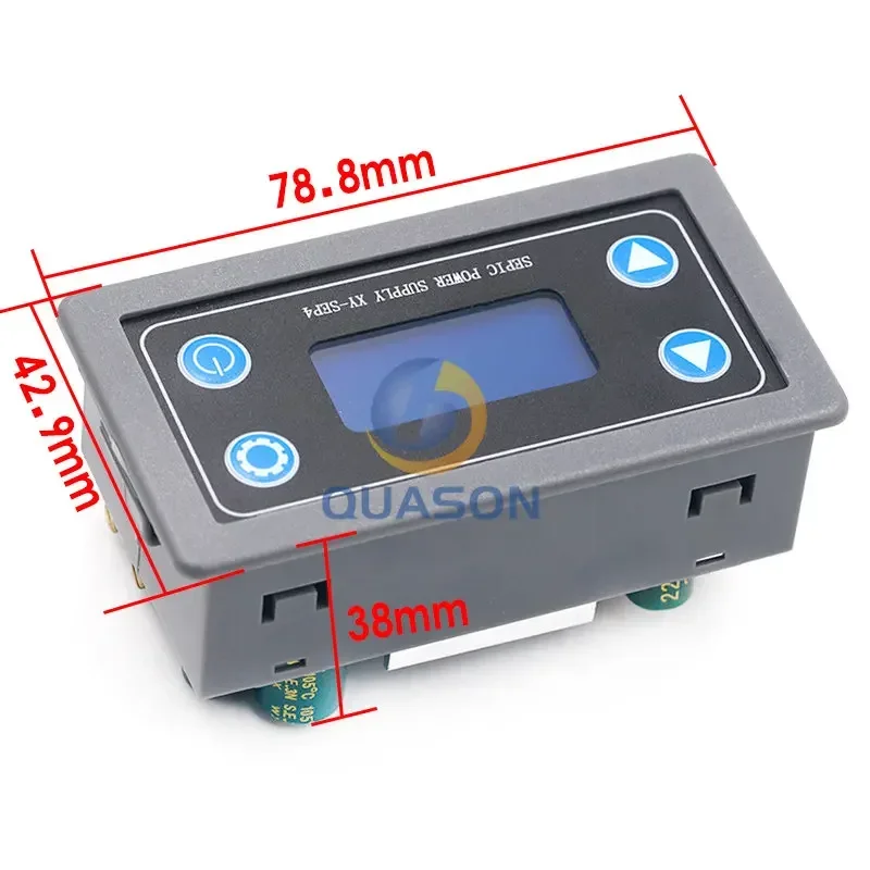 Adjustable Automatic Voltage-Up and Voltage-Down Power Supply Module Constant Voltage and Current Liquid Crystal Solar Charging