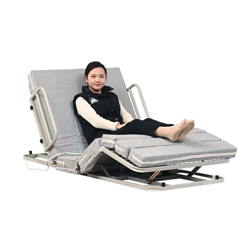 Power Lifting Adjus      Bed Backrest – Sit-Up Chair for Elderly Injured Neck Lumbar Care