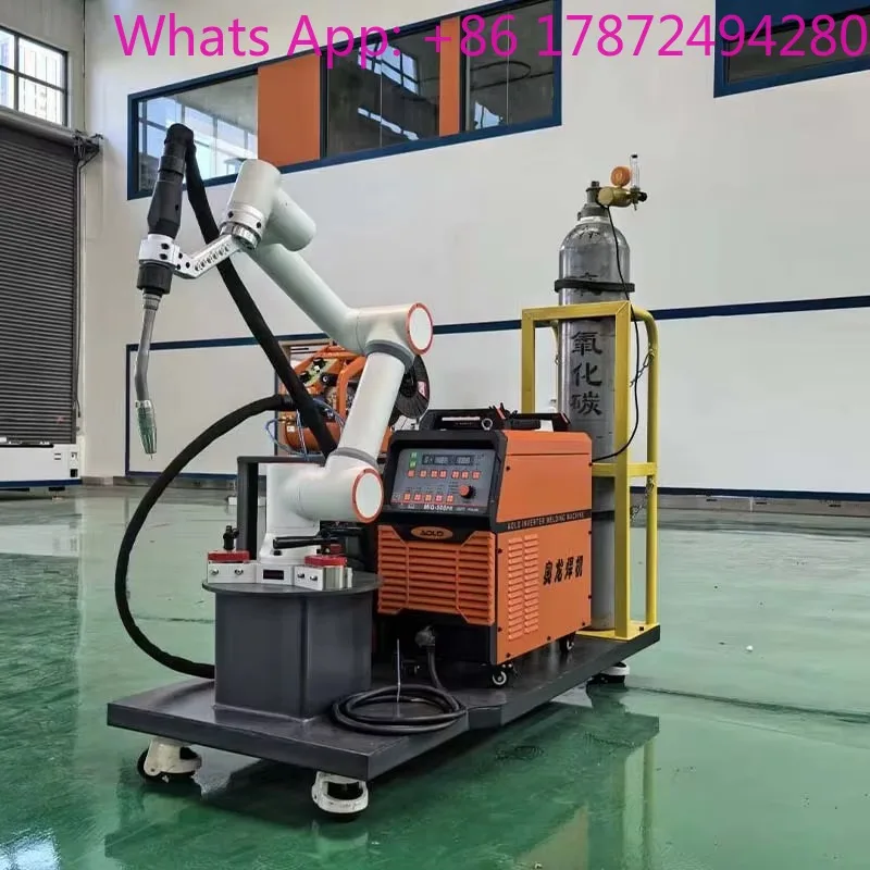 Free Programming  Welder Surcar 6 Rotating Joints Gearbox 10.1 Inch Teach Pendant Mobile Web App Easy Indust