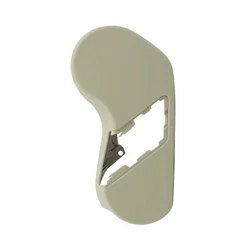 Cubierta lateral izquierda para coche, embellecedor de marco inferior para A6L A6 2005-2011, Clip de sujeción, color Beige, 4F0881477