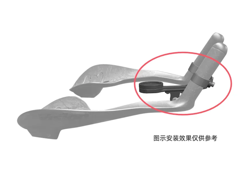 CNC Aluminium Bike Computer Mount for Fit Vision TFE Metron Pro Triathlon TT Handlebar for GOPRO Garmin Wahoo Bryton IGPS Giant