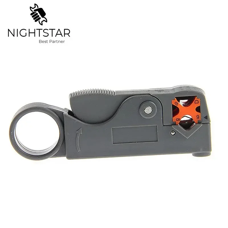 Coaxial Household Multi Tool Cable Stripper Cutter Tool Rotary Coax Stripper Network Tool Wire Stripper For RG59/6/58