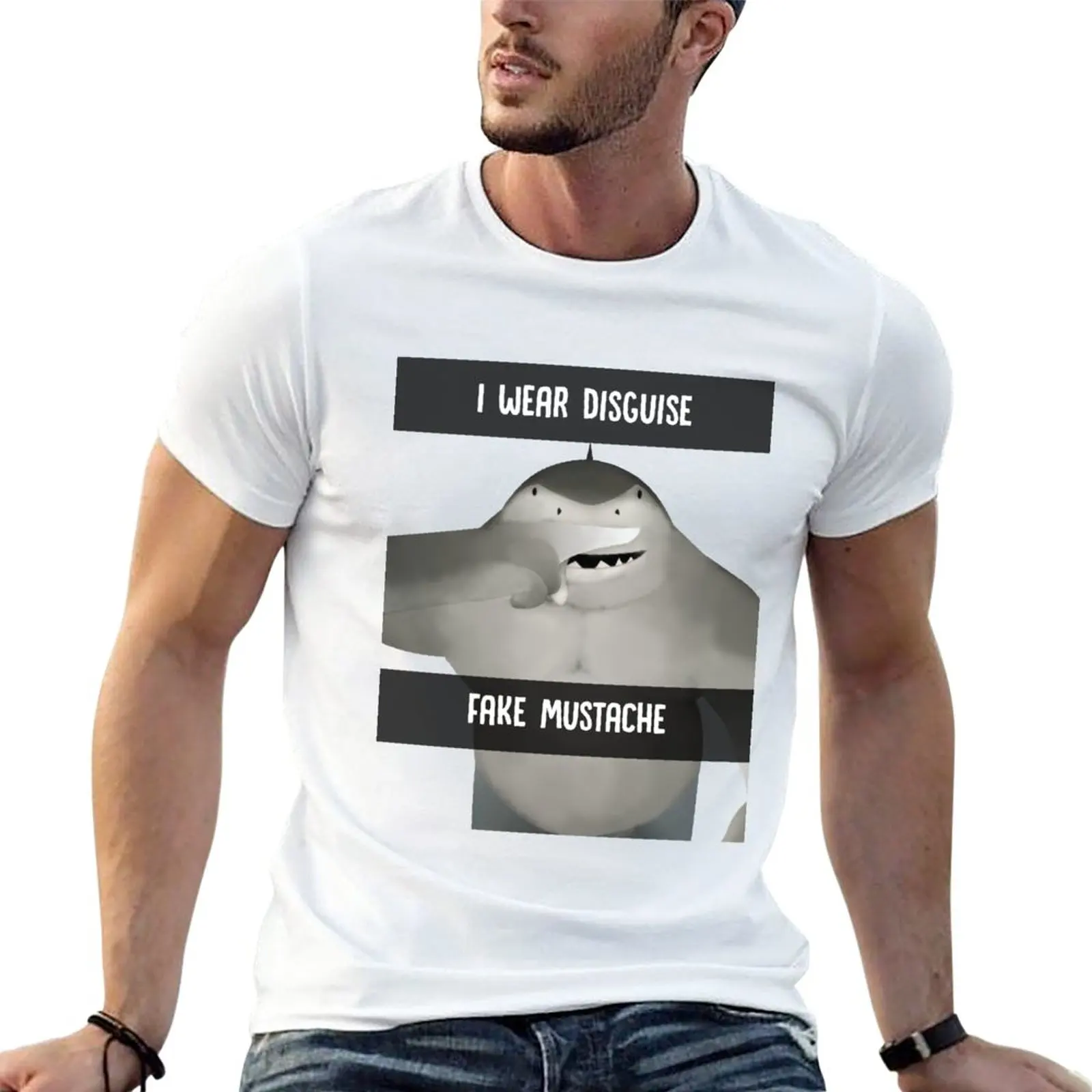 New KingShark Wear Disguise T-Shirt oversized t shirt sweat shirt plain t-shirt Men's t-shirts