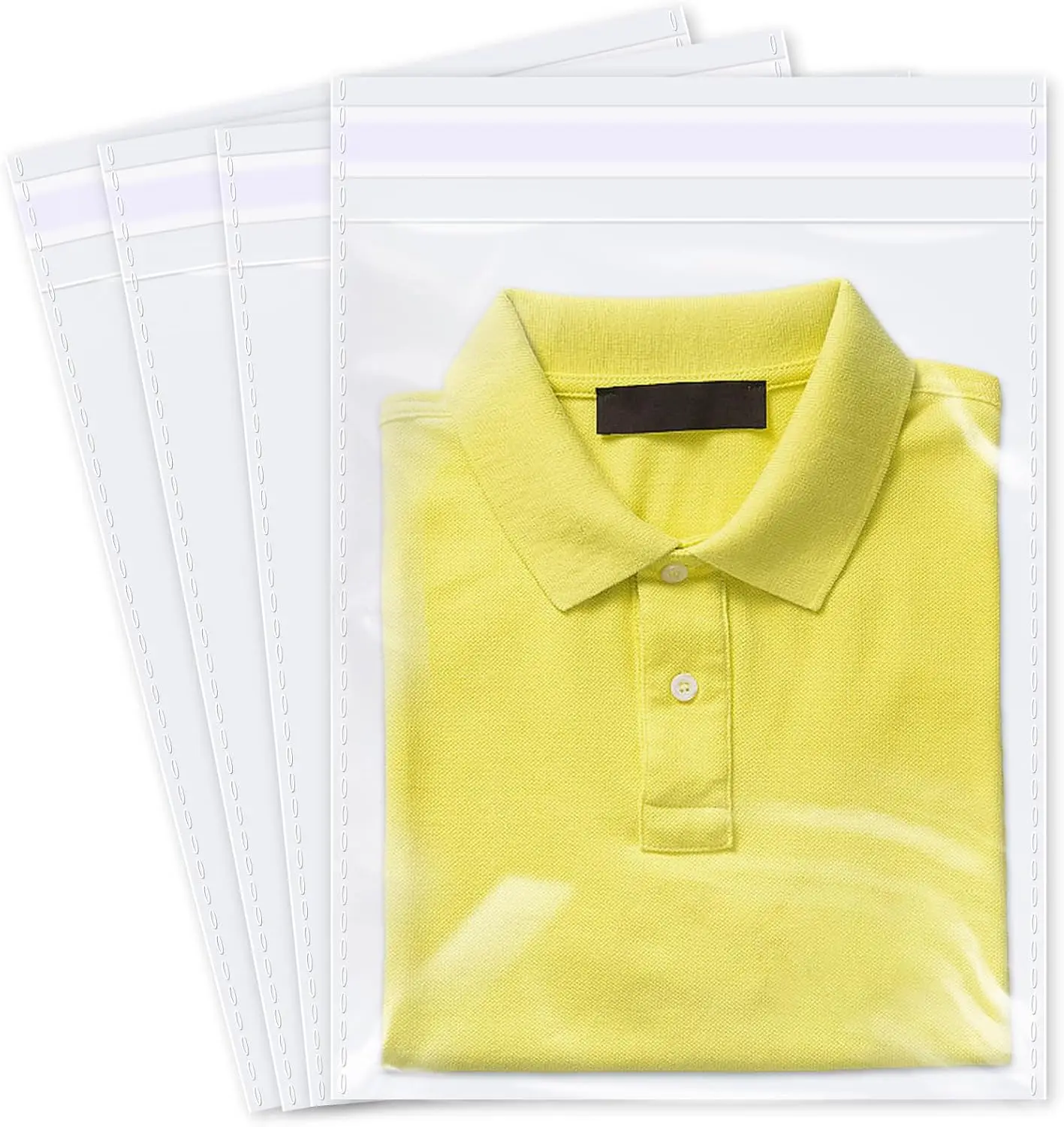 

1000 шт. прозрачных пластиковых пакетов с застежкой 10x13 дюймов для фотографий, документов, хранения одежды