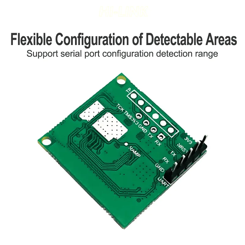 移動追跡レーダーセンサー検出モジュール、入口および出口、HLK-LD6001C, 60gをカウントするハイリンクマルチパーソンコレクション