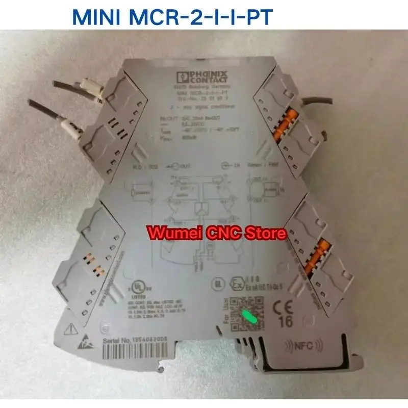 Second-hand test OK for PHOENIX isolator MINI MCR-2-I-I-PT 2901999 MINI MCR-2-TC-UI 2864448 MINI MCR-2-U-U 2902042