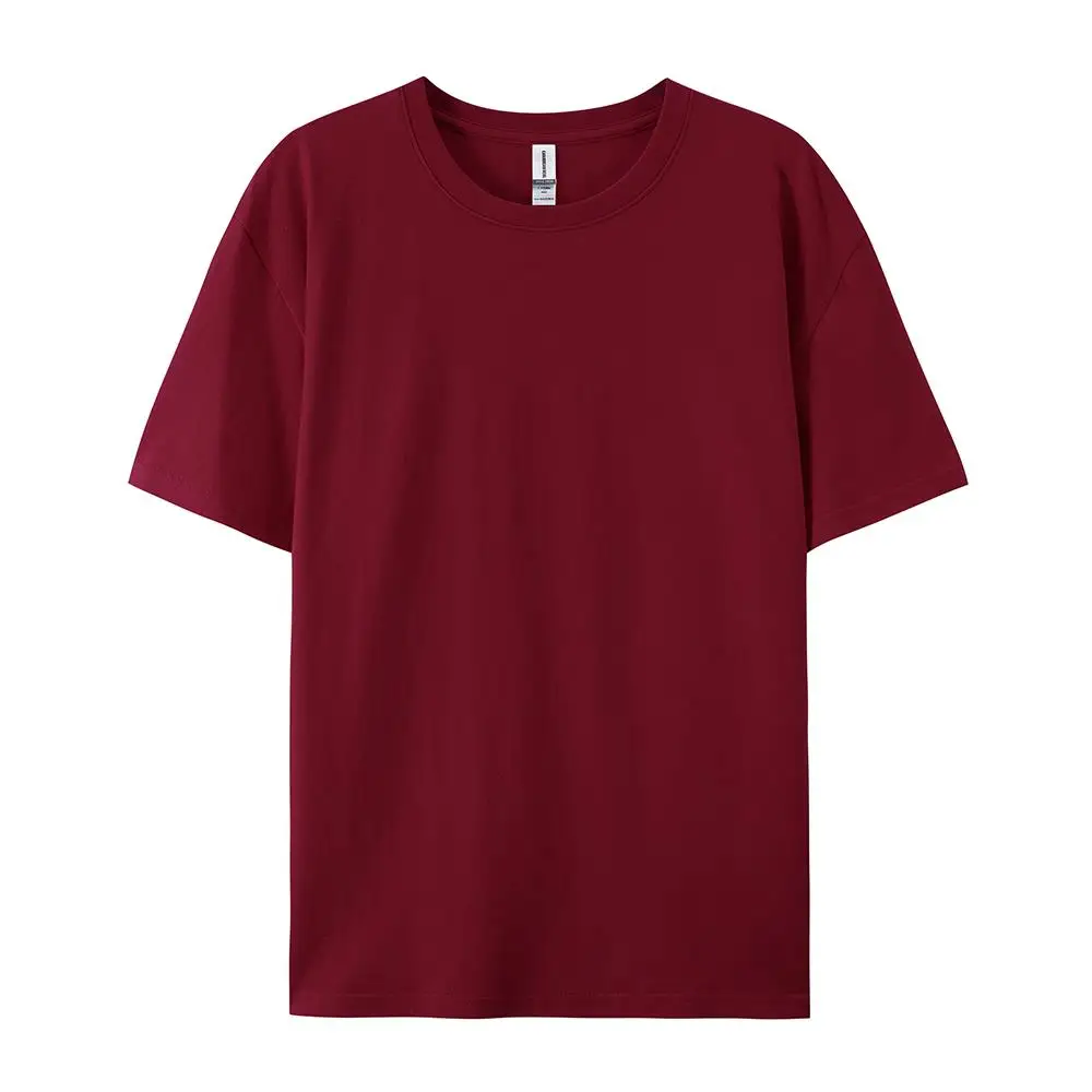 Teekossc T-Shirt Unisex Solid Short Sleeve 5