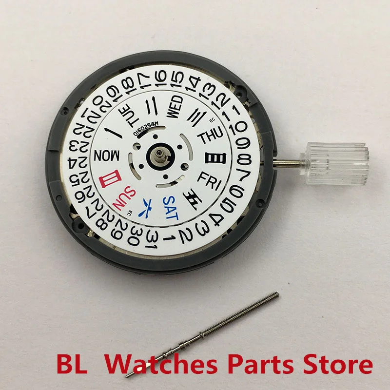 BL NH36 English/Chinese Date Week Automatic 3'Oclock Crown 3.8 O'clock Crown Watch Movement Mechanical Replacement Parts