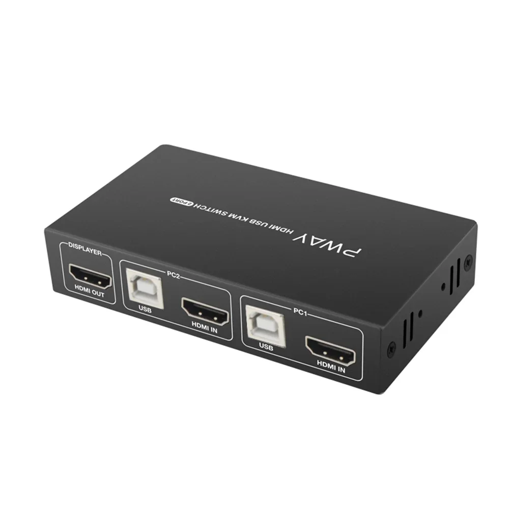 Imagem -03 - Switch Hdmi Suporta 4k @ 30hz 10 Conjuntos Kvm Caixa Divisor Teclado Mouse Monitor Usb