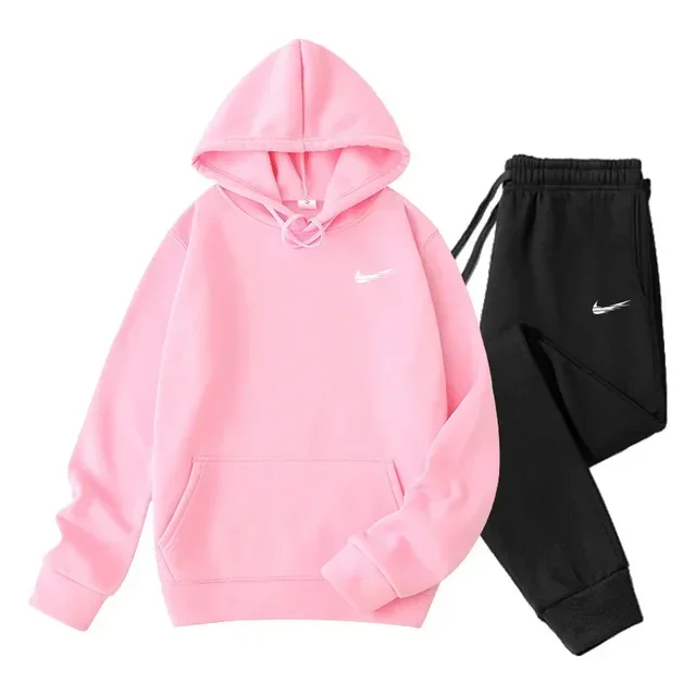 Brand clothing Autumn and Winter Hoodie Suit Men\'s Fashion Hoodie Brand Pants Casual Jogging Suit Sports Wear Sweatshirt Set