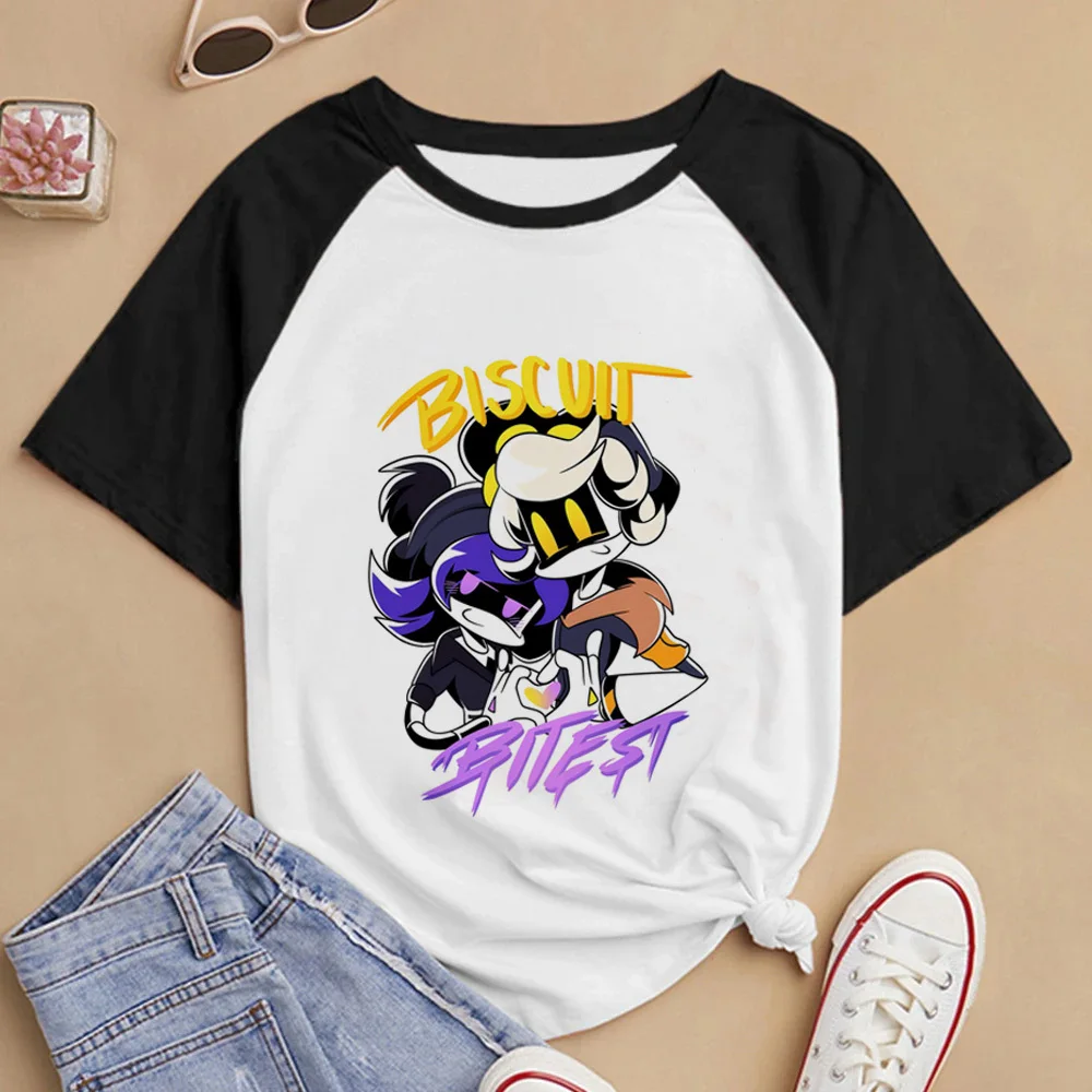 Murder Drones tshirt girl harajuku  Grunge Psychedelic graphic Colorful top tees 2000s Gothic Breathable kawaii Trendy Classic