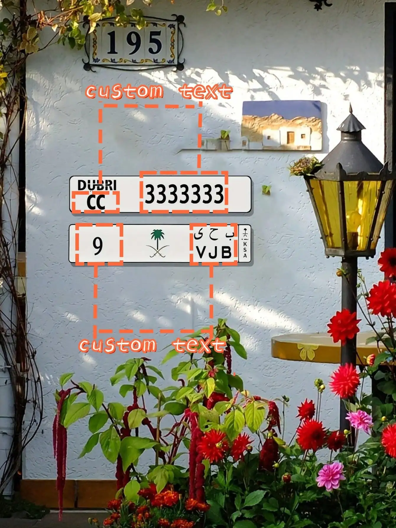 

Personalized Aluminum License Plate Custom Corrosion Resistant Gift For Mom Wife Kids