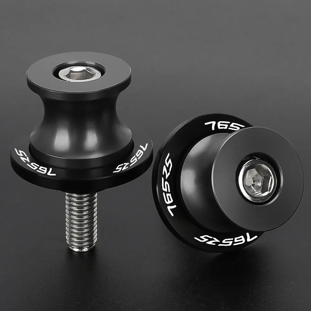 M8*1.25 Swingarm Spools Slider Stand Screws FOR 765RS 765R 765 Moto2 2017-2026 Motorcycle Accessories 8MM Aluminum Support Bolts