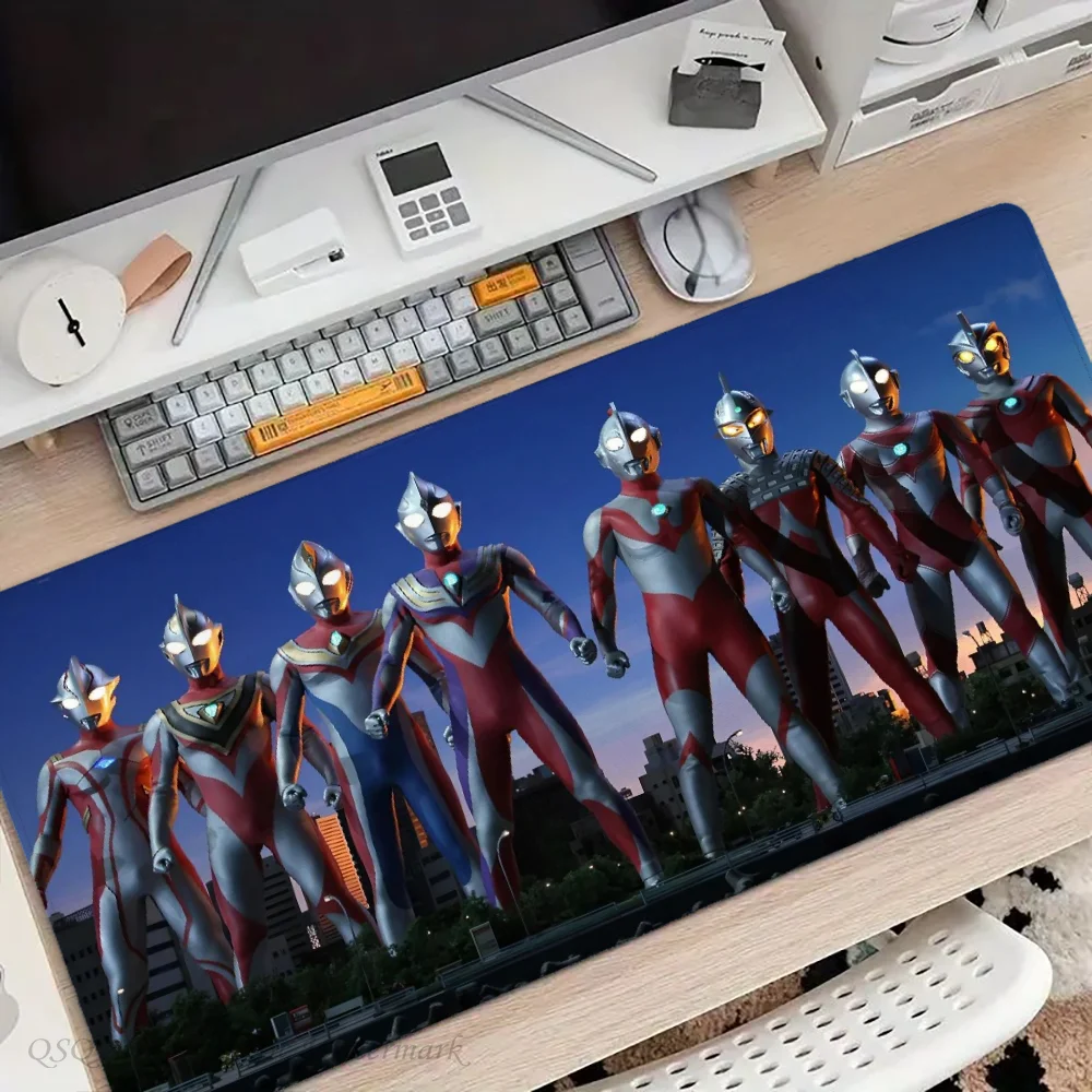 1Pc Ultraman Vloermat Muis Mat Bureau Mat Met Pad Gaming Accessoires Prime Gaming Xxl Keyboard Pad Vulling Mat