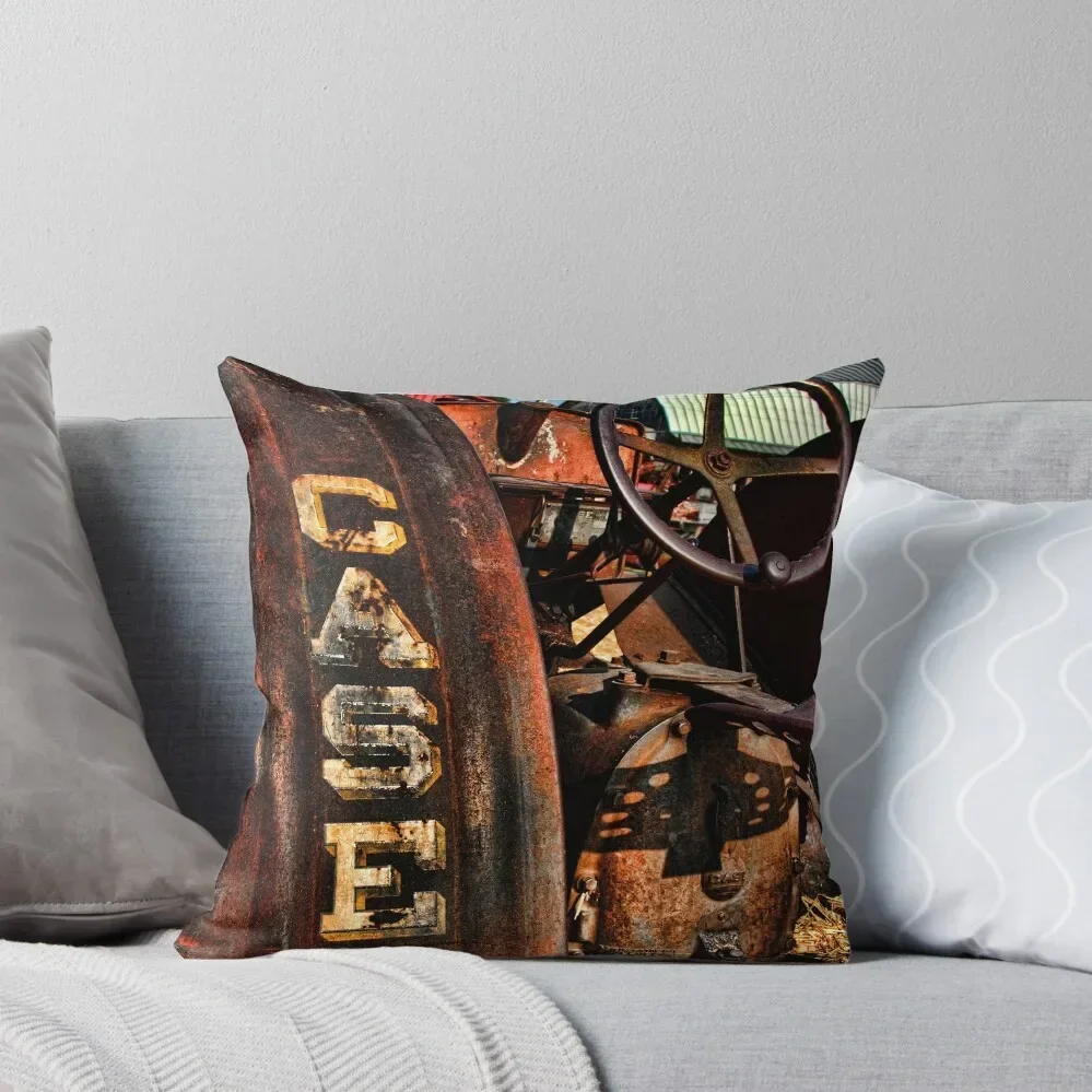 Case Antiquated Tractor Throw Pillow pillow cover luxury Decorative Cushions For Luxury Sofa Pillow