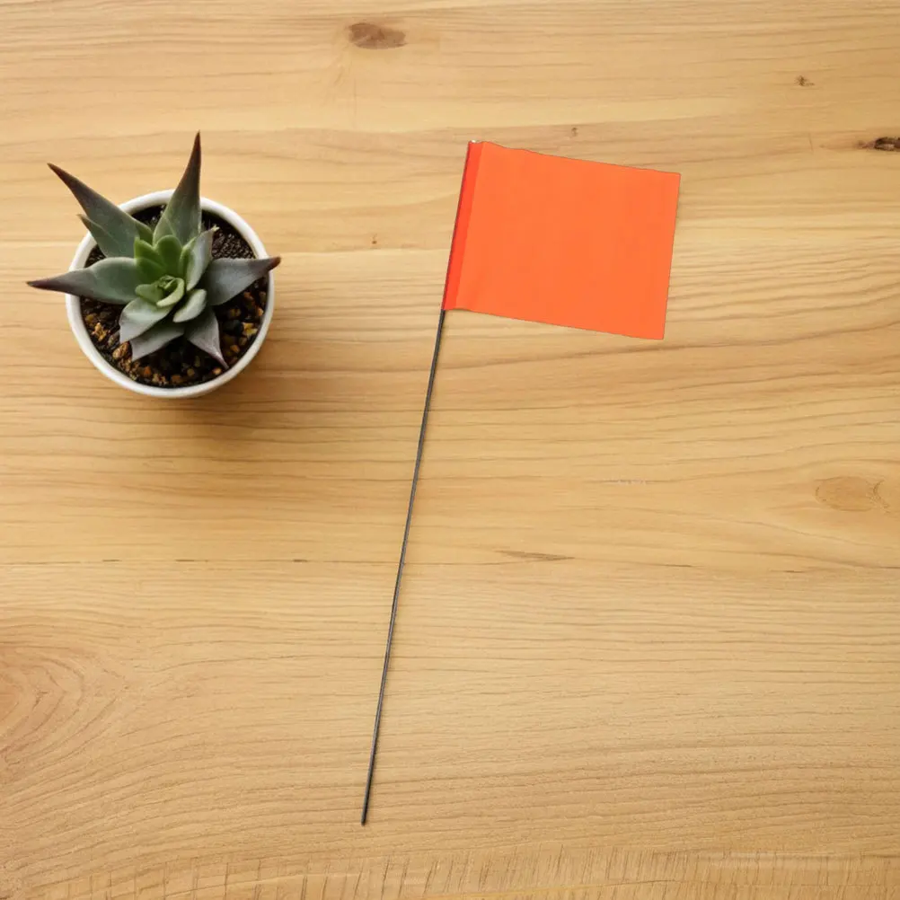 50 قطعة مسح خفيف الوزن بمناسبة أعلام للري البناء المناظر الطبيعية ساحة الحديقة حديقة الحدود فائدة تحذير السلامة #4